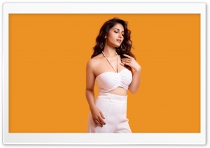 Ruhani Sharma Light Pink Outfit Photoshoot 4K UHD Wallpaper for Widescreen and UltraWide Desktop, UltraHD TV, Smartphone, Tablet