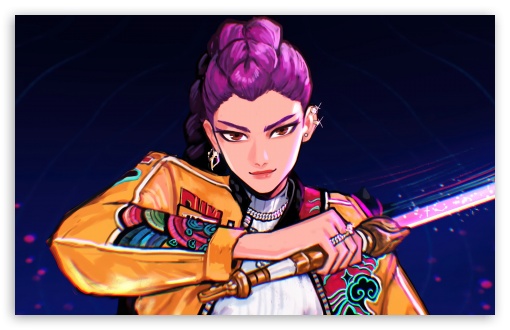 Rumi KPop Demon Hunters UltraHD Wallpaper for UHD 16:9 ; HD 16:9 ; UltraWide 21:9 24:10 ; Widescreen 16:10 5:3 ; Fullscreen 4:3 5:4 3:2 ; Tablet 1:1 ; Mobile 9:16 9:19.5 9:20 10:16 2:3 3:5 3:4 ;