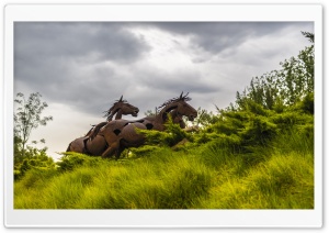Running Wild Horses Ultra HD Wallpaper for 4K UHD Widescreen desktop, tablet & smartphone