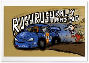Rush Rush Rally Racing Ultra HD Wallpaper for 4K UHD Widescreen desktop, tablet & smartphone