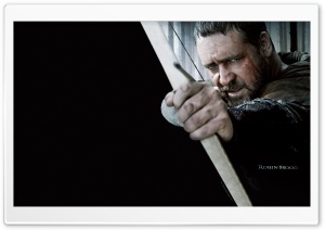 Russell Crowe as Robin Hood, Robin Hood 2010 Movie Ultra HD Wallpaper for 4K UHD Widescreen desktop, tablet & smartphone