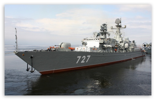 Russian Baltic Fleet Ship UltraHD Wallpaper for HD 16:9 ; Widescreen 16:10 5:3 ;