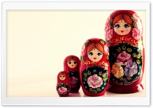 Russian Dolls Ultra HD Wallpaper for 4K UHD Widescreen desktop, tablet & smartphone