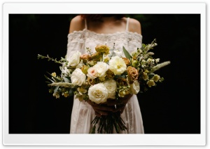 Rustic Wedding Bouquet, Bride Ultra HD Wallpaper for 4K UHD Widescreen desktop, tablet & smartphone