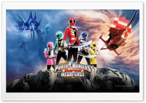 Sabans Power Rangers Super Megaforce Ultra HD Wallpaper for 4K UHD Widescreen desktop, tablet & smartphone