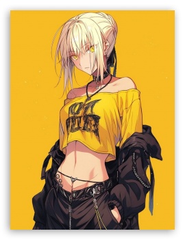 Saber alter UltraHD Wallpaper for Mobile 3:4 ;