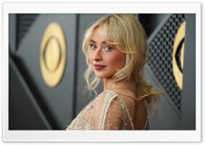 Sabrina Carpenter 4K UHD Wallpaper for Widescreen and UltraWide Desktop, UltraHD TV, Smartphone, Tablet