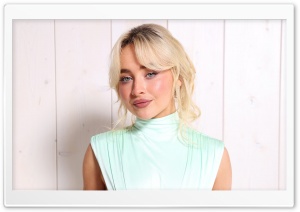 Sabrina Carpenter Singer 4K UHD Wallpaper for Widescreen and UltraWide Desktop, UltraHD TV, Smartphone, Tablet