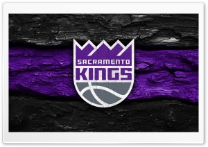 Sacramento Kings Wooden Logo 4K UHD Wallpaper for Widescreen and UltraWide Desktop, UltraHD TV, Smartphone, Tablet