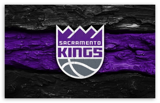 Sacramento Kings Wooden Logo UltraHD Wallpaper for Widescreen 16:10 ;
