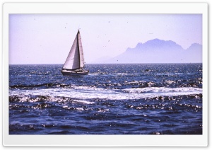 Sailboat Old Photography 4K UHD Wallpaper for Widescreen and UltraWide Desktop, UltraHD TV, Smartphone, Tablet