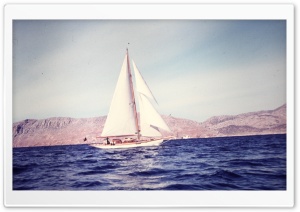 Sailing Boat Retro Ultra HD Wallpaper for 4K UHD Widescreen desktop, tablet & smartphone