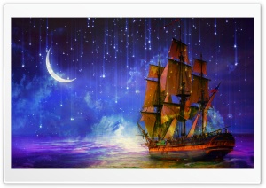 sailing craft 4K UHD Wallpaper for Widescreen and UltraWide Desktop, UltraHD TV, Smartphone, Tablet