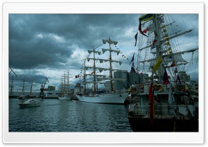 Sailing Ships Ultra HD Wallpaper for 4K UHD Widescreen desktop, tablet & smartphone