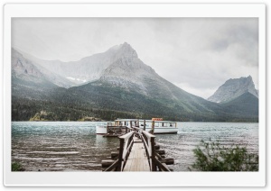 Saint Mary Lake, Glacier National Park, Montana Ultra HD Wallpaper for 4K UHD Widescreen desktop, tablet & smartphone
