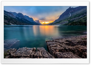 Saint Mary Lake USA Ultra HD Wallpaper for 4K UHD Widescreen desktop, tablet & smartphone
