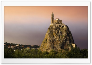 Saint Michel d'Aiguilhe Ultra HD Wallpaper for 4K UHD Widescreen desktop, tablet & smartphone