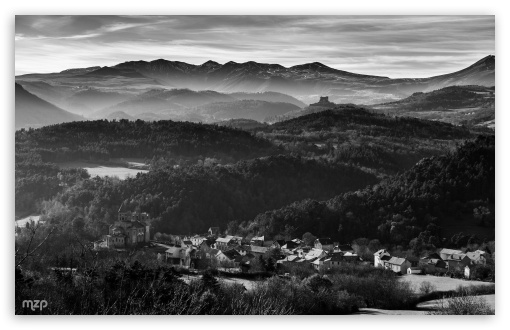 Saint Nectaire, France, Black and White, Village, Landscape UltraHD Wallpaper for UHD 16:9 ; HD 16:9 ; UltraWide 21:9 24:10 32:9 32:10 ; Widescreen 16:10 5:3 ; Fullscreen 4:3 5:4 3:2 ; Tablet 1:1 ; Mobile 9:16 9:19.5 9:20 9:21 10:16 2:3 3:5 3:4 ; Dual 16:10 5:3 16:9 4:3 5:4 3:2 ;