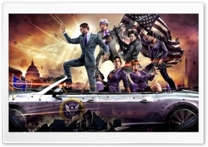 Saints Row IV Video Game Ultra HD Wallpaper for 4K UHD Widescreen desktop, tablet & smartphone