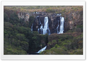 Salto do Corumbá - Corumbá Waterfalls Ultra HD Wallpaper for 4K UHD Widescreen desktop, tablet & smartphone