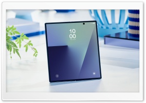 Samsung Galaxy Z Fold7 Foldable Smartphone 4K UHD Wallpaper for Widescreen and UltraWide Desktop, UltraHD TV, Smartphone, Tablet