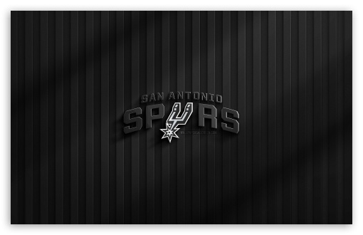 San Antonio Spurs 3D Logo UltraHD Wallpaper for Widescreen 16:10 ;