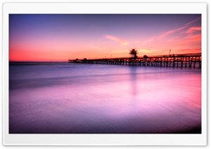 San Clemente Pier Ultra HD Wallpaper for 4K UHD Widescreen desktop, tablet & smartphone