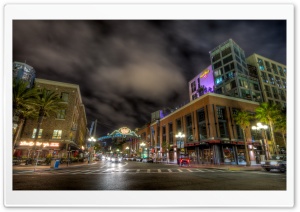 San Diego Gaslamp District Archway Ultra HD Wallpaper for 4K UHD Widescreen desktop, tablet & smartphone