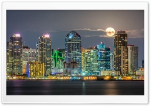 San Diego Skyline Ultra HD Wallpaper for 4K UHD Widescreen desktop, tablet & smartphone