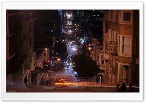 San Francisco At Night, California Ultra HD Wallpaper for 4K UHD Widescreen desktop, tablet & smartphone