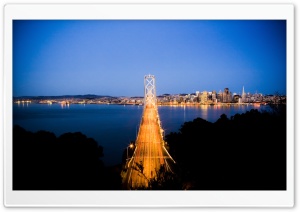 San Francisco Bay Bridge Ultra HD Wallpaper for 4K UHD Widescreen desktop, tablet & smartphone