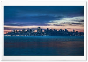 San Francisco before Sunrise Ultra HD Wallpaper for 4K UHD Widescreen desktop, tablet & smartphone