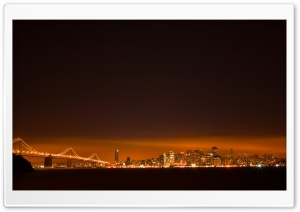 San Francisco Lights Ultra HD Wallpaper for 4K UHD Widescreen desktop, tablet & smartphone