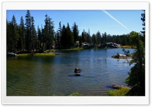 Sand Ridge Lake - Truckee, CA Ultra HD Wallpaper for 4K UHD Widescreen desktop, tablet & smartphone