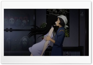sankarea rea and chihiro kiss 4K UHD Wallpaper for Widescreen and UltraWide Desktop, UltraHD TV, Smartphone, Tablet