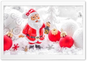 Santa Christmas Holiday Ultra HD Wallpaper for 4K UHD Widescreen desktop, tablet & smartphone