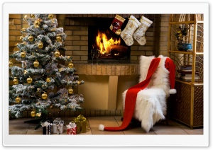 Santa Claus House Ultra HD Wallpaper for 4K UHD Widescreen desktop, tablet & smartphone