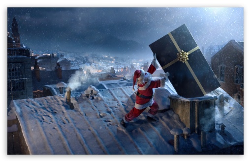 Santa Claus is Back in Town UltraHD Wallpaper for UHD 16:9 ; HD 16:9 ; UltraWide 21:9 24:10 ; Widescreen 16:10 5:3 ; Fullscreen 4:3 5:4 3:2 ; Tablet 1:1 ; Mobile 9:16 9:19.5 9:20 10:16 2:3 3:5 3:4 ;