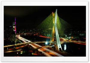 Sao Paulo Bridge Ultra HD Wallpaper for 4K UHD Widescreen desktop, tablet & smartphone