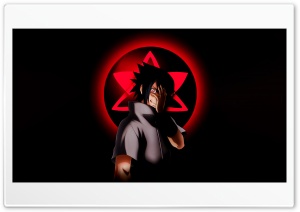 Sasuke Uchiha, Sharingan eye, Mangekyo Sharingan symbol, Naruto 4K UHD Wallpaper for Widescreen and UltraWide Desktop, UltraHD TV, Smartphone, Tablet