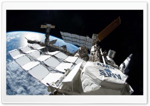 Satellite In Space Ultra HD Wallpaper for 4K UHD Widescreen desktop, tablet & smartphone
