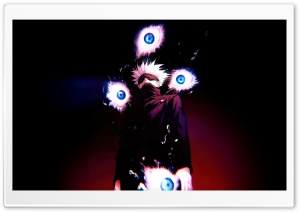 Satoru Gojo, Jujutsu Kaisen, The Strongest Divine 4K UHD Wallpaper for Widescreen and UltraWide Desktop, UltraHD TV, Smartphone, Tablet