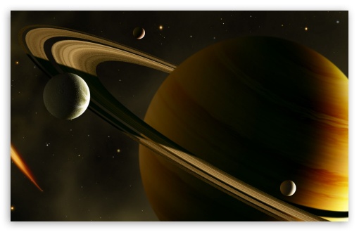 103500 planet, Saturn, purple, 4k - Rare Gallery HD Wallpapers