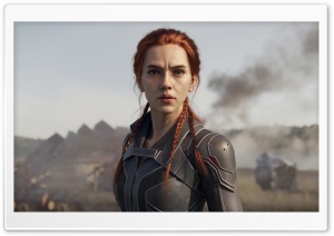 Scarlett Johansson as Black Widow Game Ultra HD Wallpaper for 4K UHD Widescreen desktop, tablet & smartphone