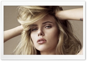 Scarlett Johansson Blonde Hair Ultra HD Wallpaper for 4K UHD Widescreen desktop, tablet & smartphone