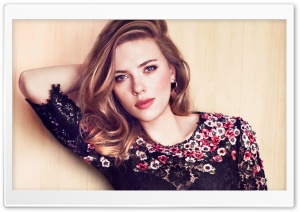 Scarlett Johansson Spring Ultra HD Wallpaper for 4K UHD Widescreen desktop, tablet & smartphone