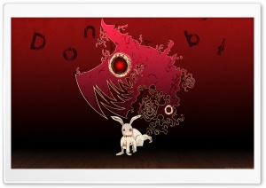 Scary Rabbit Art 4K UHD Wallpaper for Widescreen and UltraWide Desktop, UltraHD TV, Smartphone, Tablet