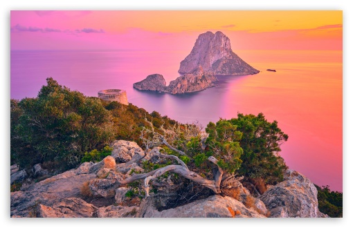 Scenic View from Island to a Smaller Island UltraHD Wallpaper for UHD 16:9 ; HD 16:9 ; UltraWide 21:9 24:10 32:9 32:10 ; Widescreen 16:10 5:3 ; Fullscreen 4:3 5:4 3:2 ; Tablet 1:1 ; Mobile 9:16 9:19.5 9:20 10:16 2:3 3:5 3:4 ; Dual 16:10 5:3 16:9 4:3 5:4 3:2 ;