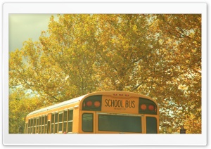School Bus Nostalgia Ultra HD Wallpaper for 4K UHD Widescreen desktop, tablet & smartphone