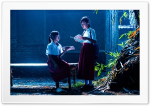 school girls 4K UHD Wallpaper for Widescreen and UltraWide Desktop, UltraHD TV, Smartphone, Tablet